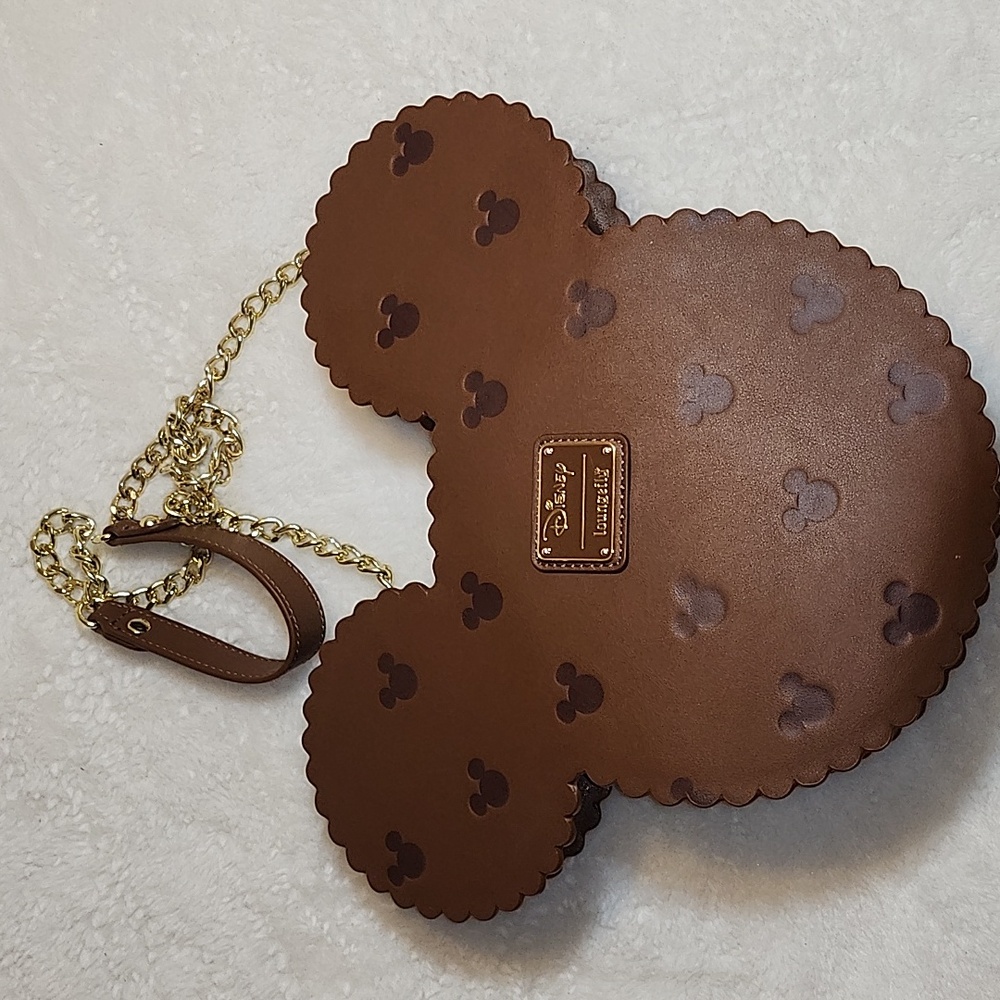 Loungefly Disney Mickey Mouse Ice Cream Sandwich Crossbody Bag - Picture 14 of 16